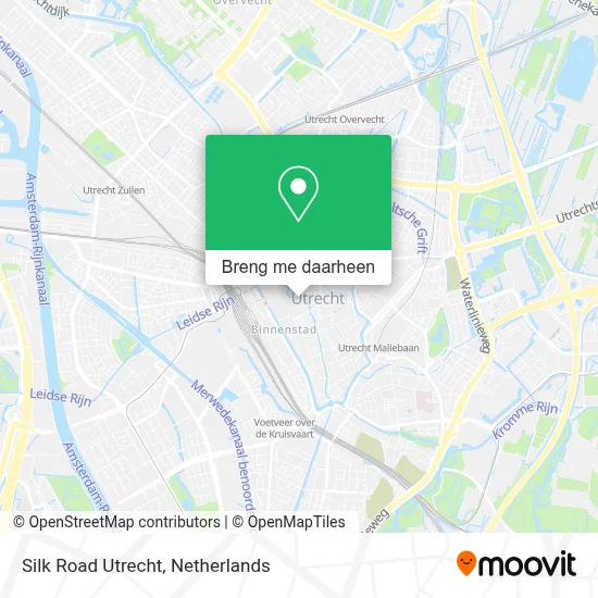 Silk Road Utrecht kaart