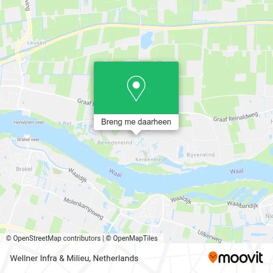 Wellner Infra & Milieu kaart