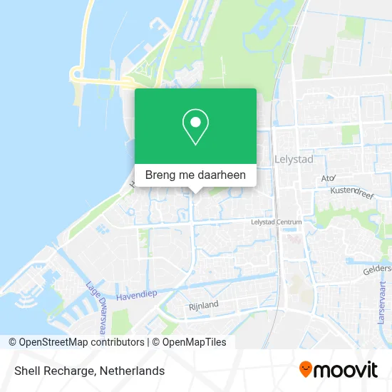 Shell Recharge kaart