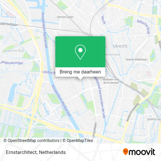 Ernstarchitect kaart