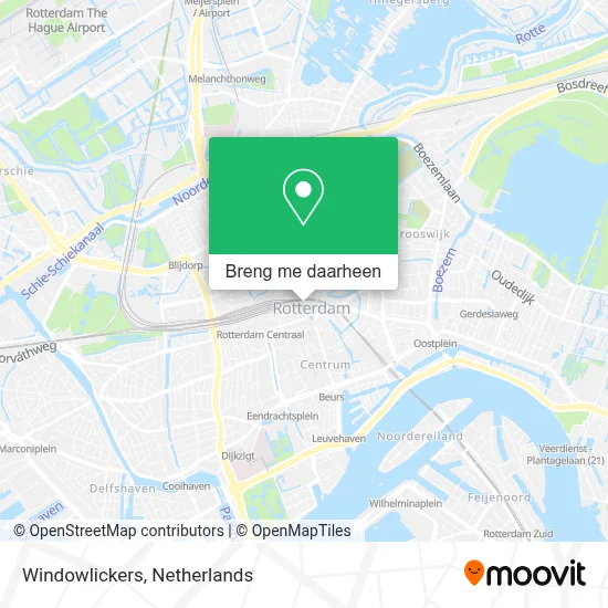 Windowlickers kaart