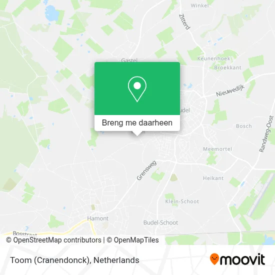 Toom (Cranendonck) kaart