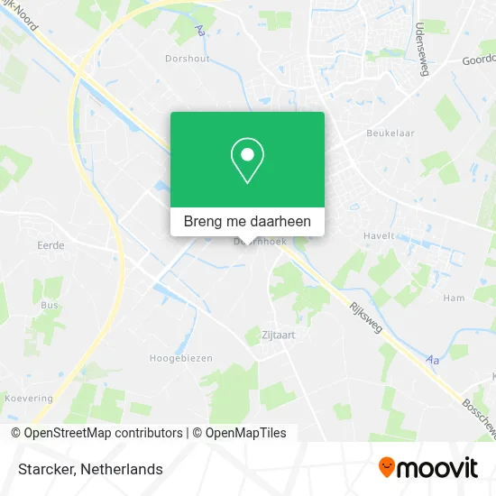 Starcker kaart