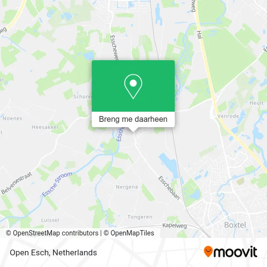 Open Esch kaart