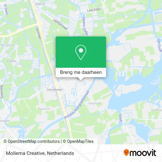 Mollema Creative kaart