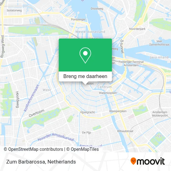 Zum Barbarossa kaart