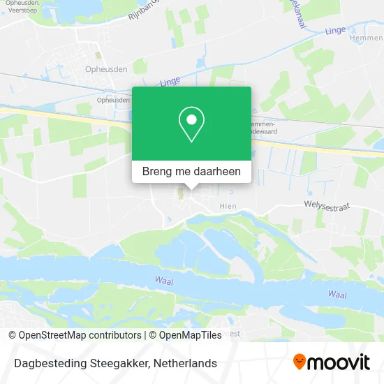 Dagbesteding Steegakker kaart