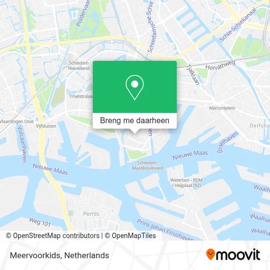 Meervoorkids kaart
