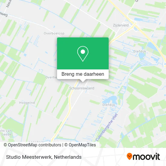 Studio Meesterwerk kaart