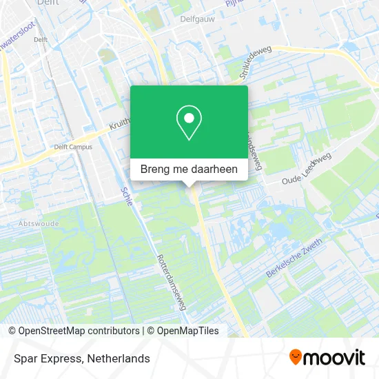 Spar Express kaart