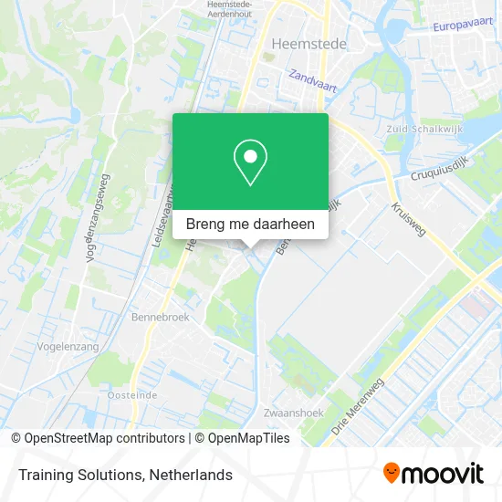 Training Solutions kaart