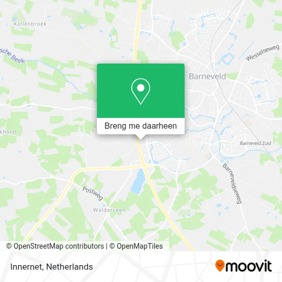 Innernet kaart