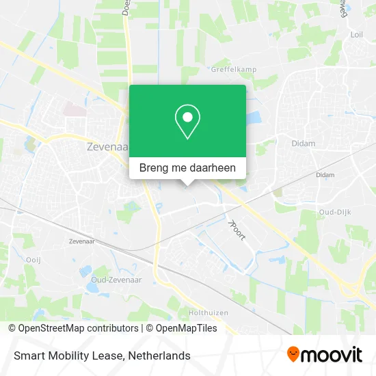 Smart Mobility Lease kaart