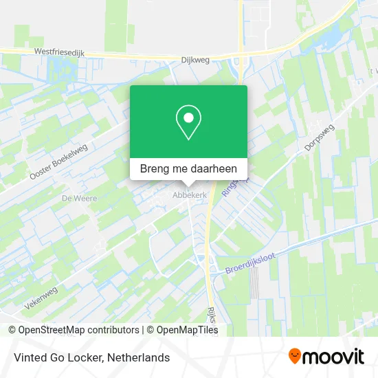 Vinted Go Locker kaart