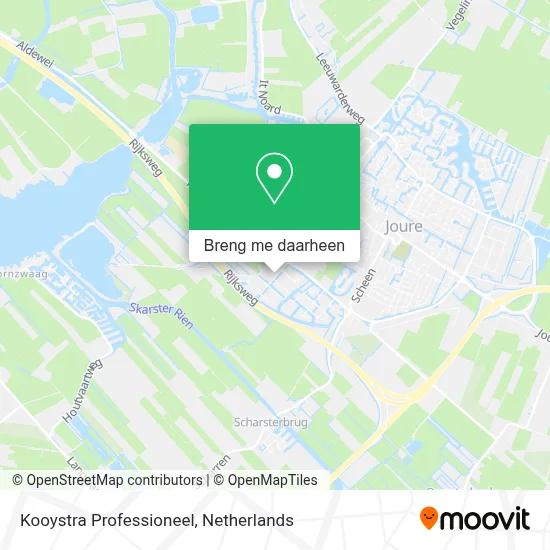 Kooystra Professioneel kaart