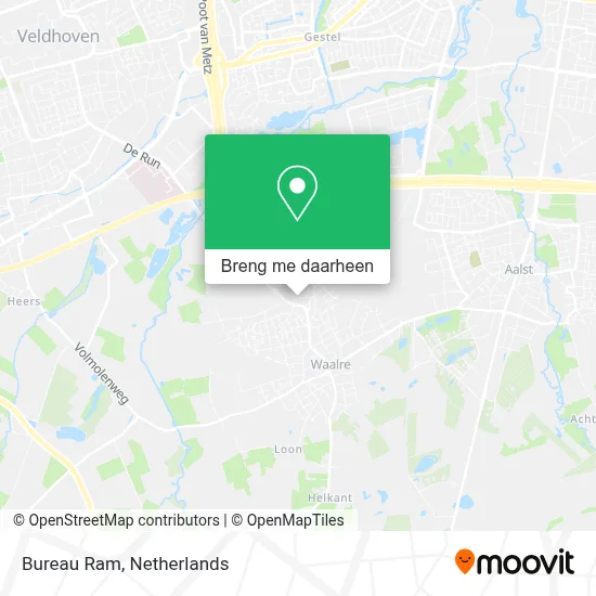 Bureau Ram kaart