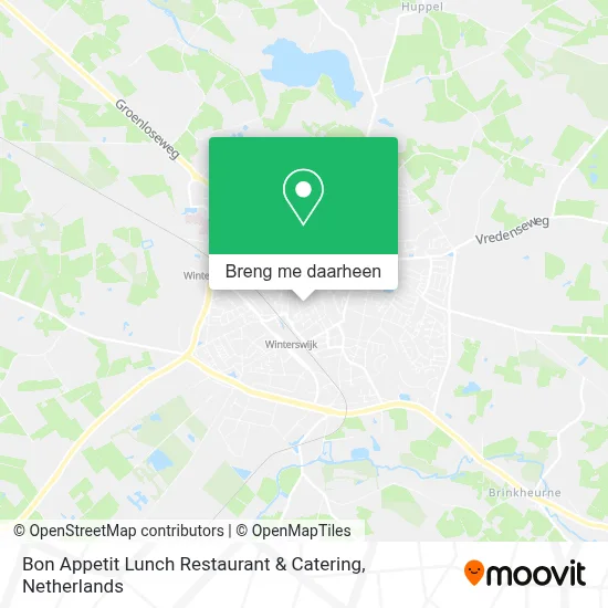 Bon Appetit Lunch Restaurant & Catering kaart