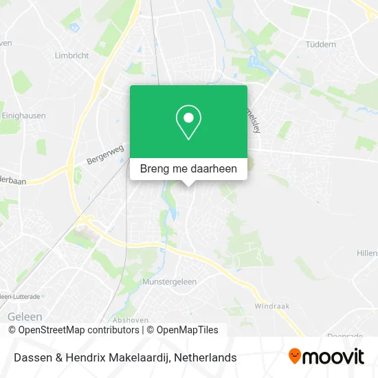 Dassen & Hendrix Makelaardij kaart