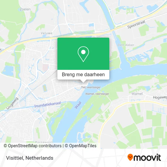 Visittiel kaart
