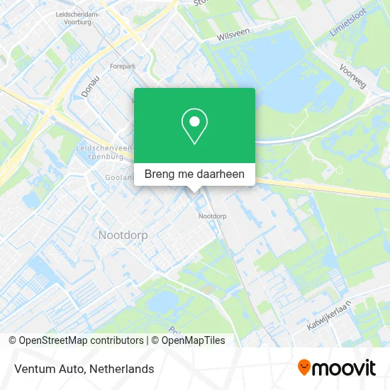 Ventum Auto kaart