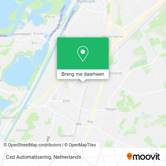 Csd Automatisering kaart
