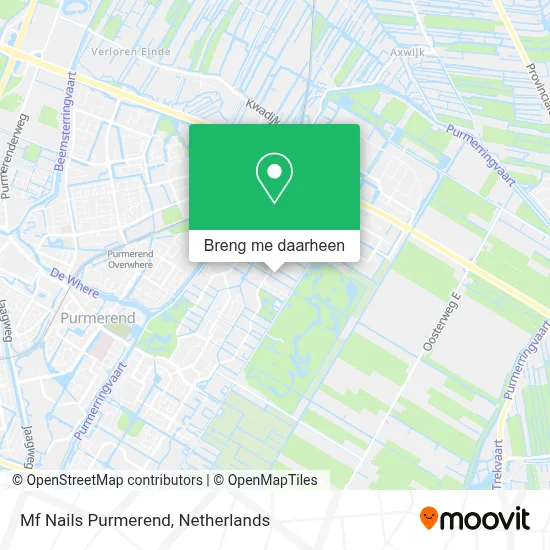Mf Nails Purmerend kaart