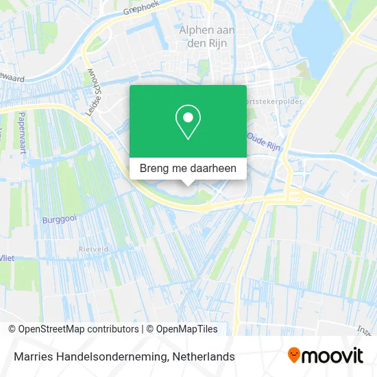 Marries Handelsonderneming kaart