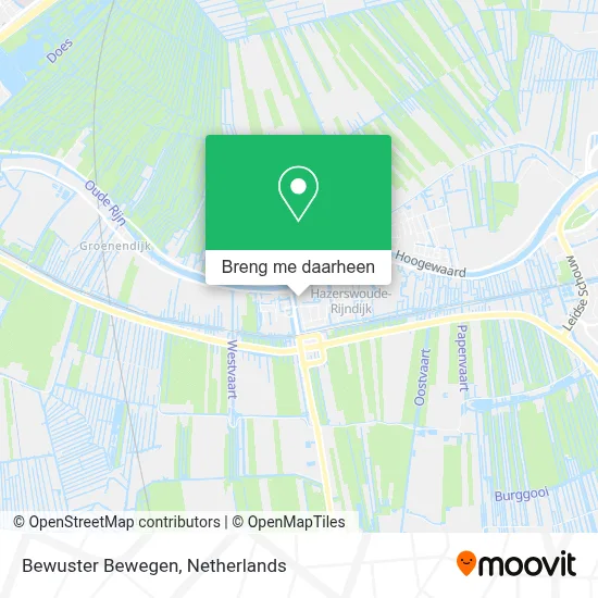 Bewuster Bewegen kaart