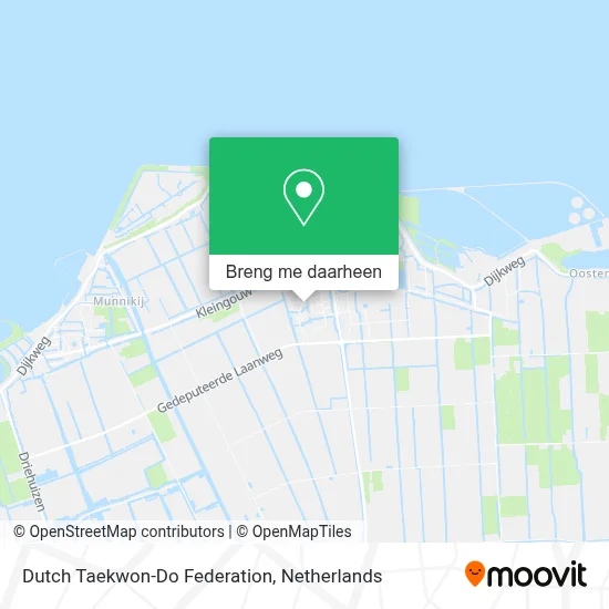 Dutch Taekwon-Do Federation kaart