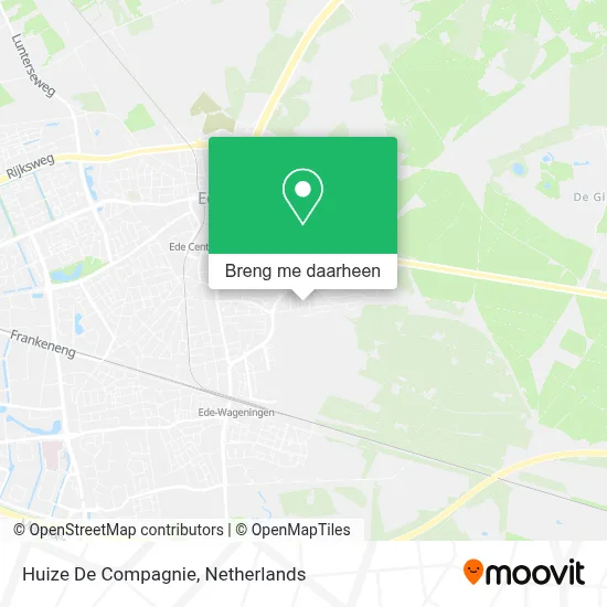 Huize De Compagnie kaart