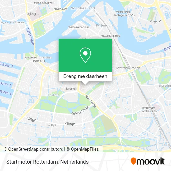 Startmotor Rotterdam kaart