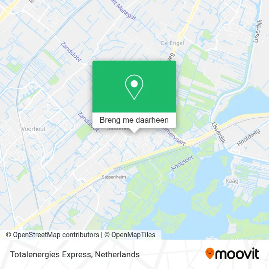 Totalenergies Express kaart