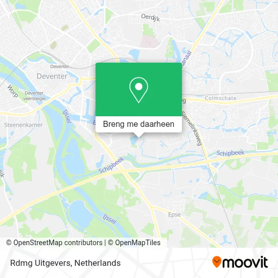 Rdmg Uitgevers kaart