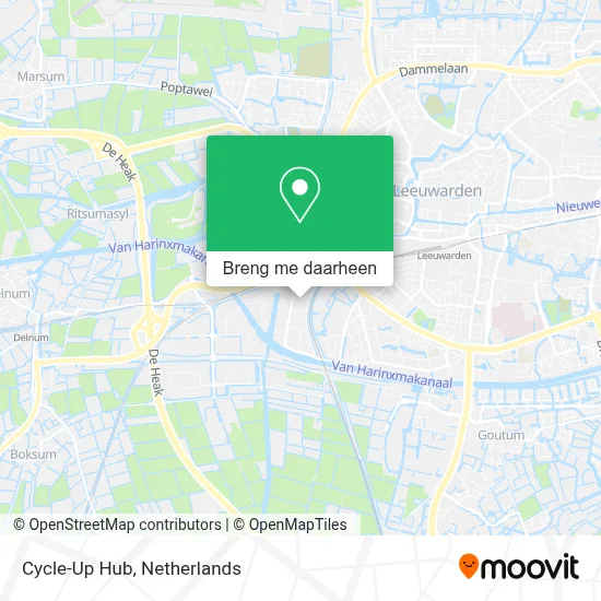 Cycle-Up Hub kaart
