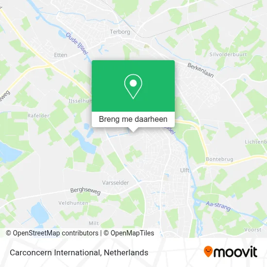Carconcern International kaart