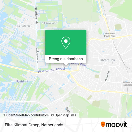 Elite Klimaat Groep kaart