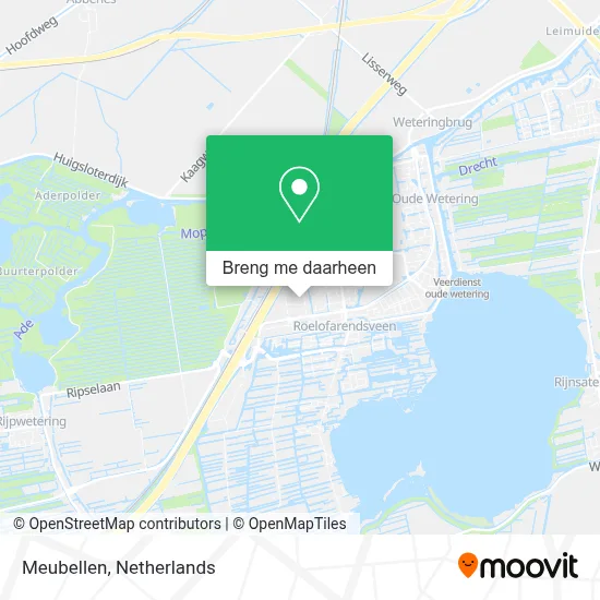 Meubellen kaart