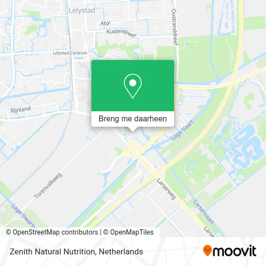 Zenith Natural Nutrition kaart