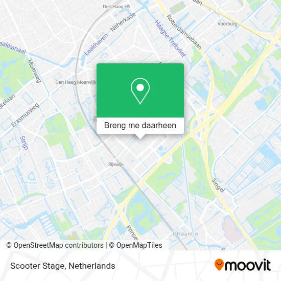 Scooter Stage kaart
