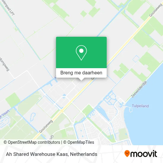 Ah Shared Warehouse Kaas kaart