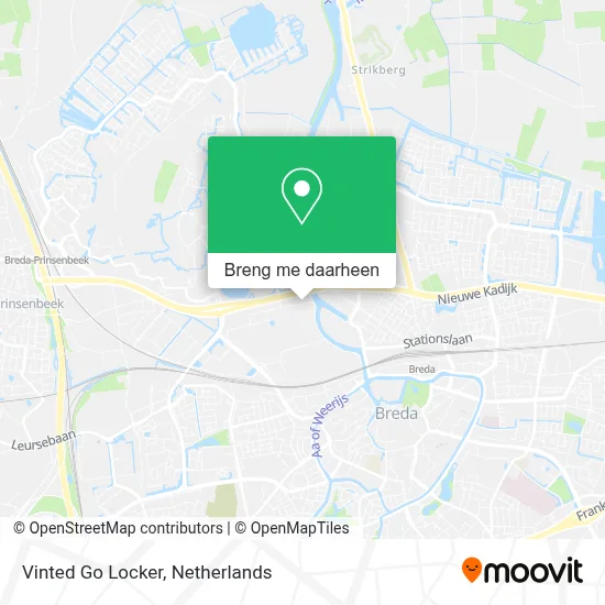 Vinted Go Locker kaart