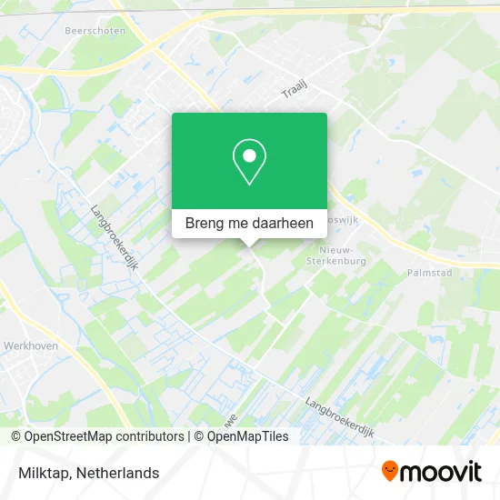 Milktap kaart