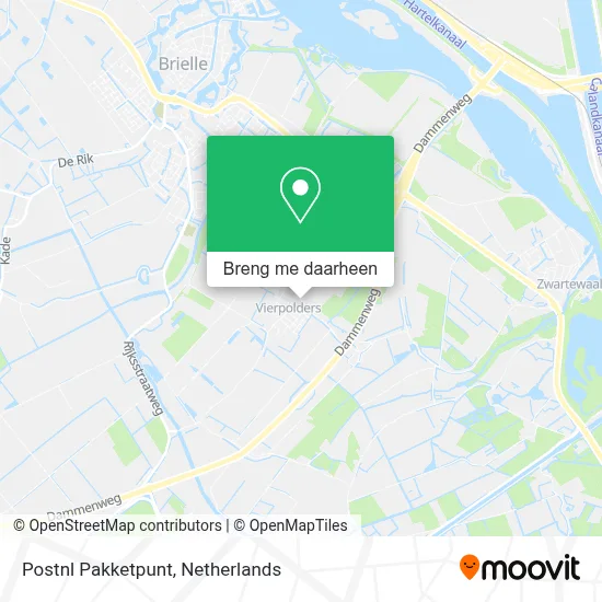 Postnl Pakketpunt kaart