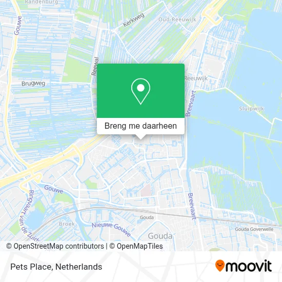 Pets Place kaart