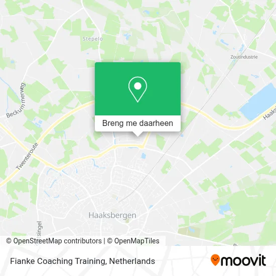 Fianke Coaching Training kaart