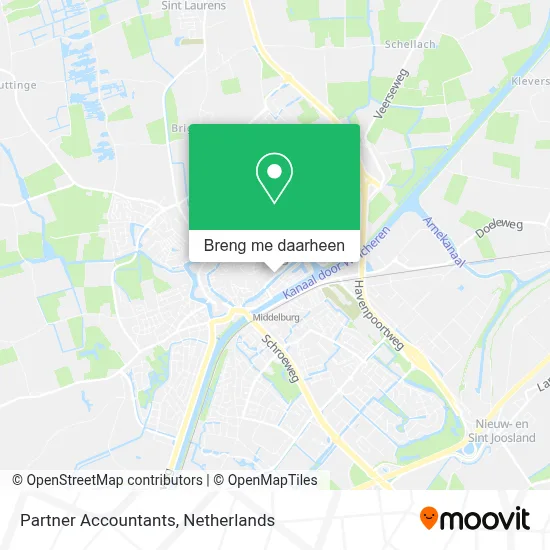 Partner Accountants kaart
