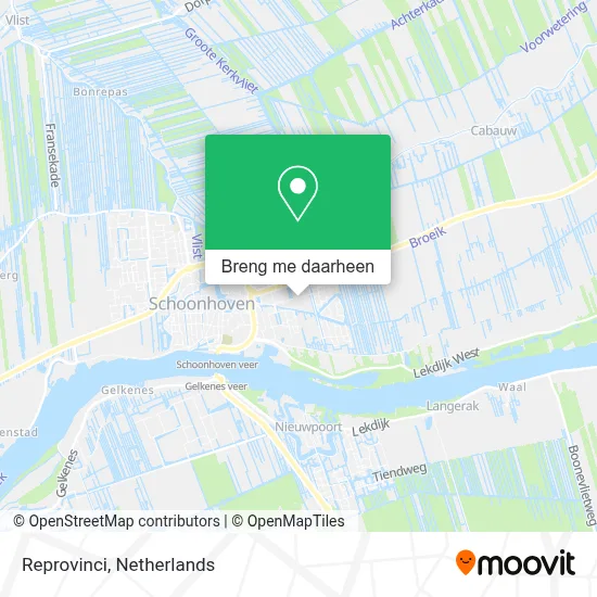 Reprovinci kaart