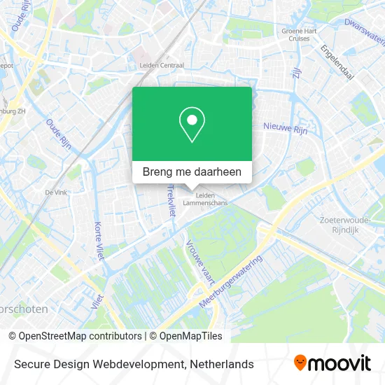 Secure Design Webdevelopment kaart