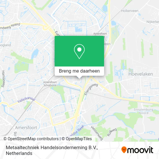 Metaaltechniek Handelsonderneming B.V. kaart