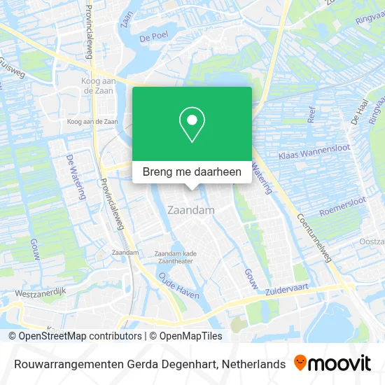 Rouwarrangementen Gerda Degenhart kaart